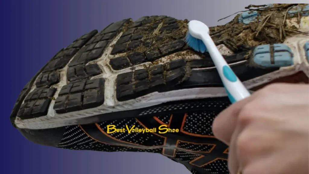 How to clean the bottom of volleyball shoes