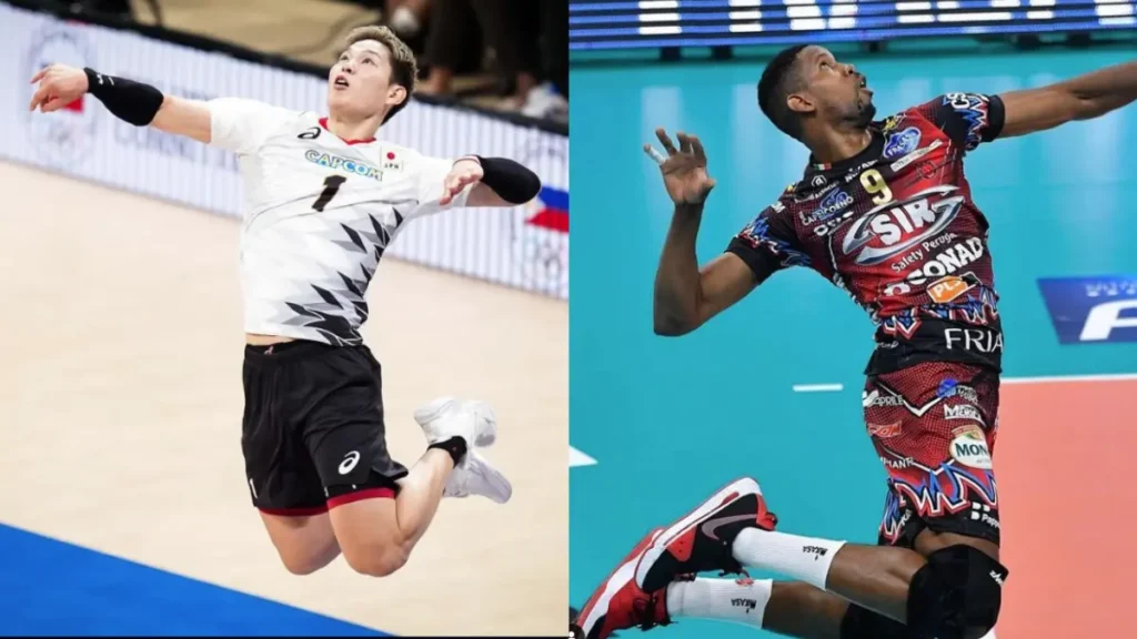 Yugi Nishia, Wilfredo Leon known for their quality serves and Ace in volleyball