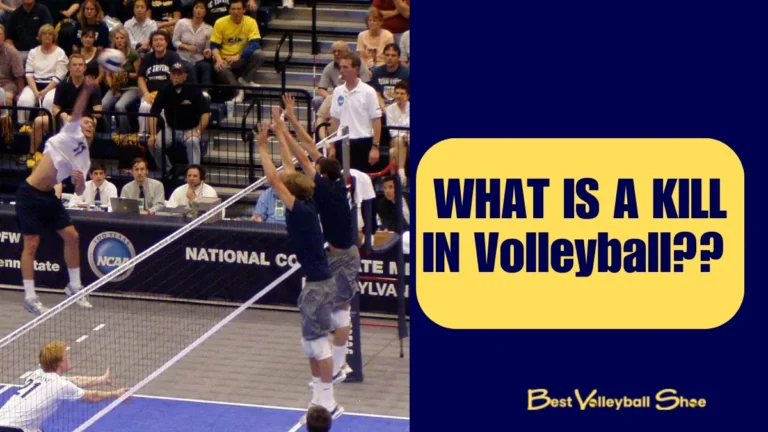 What is a kill in volleyball
