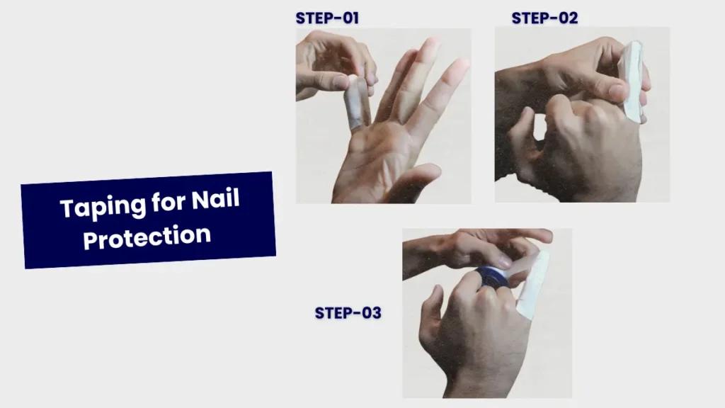 Partial Taping for Nail Protection